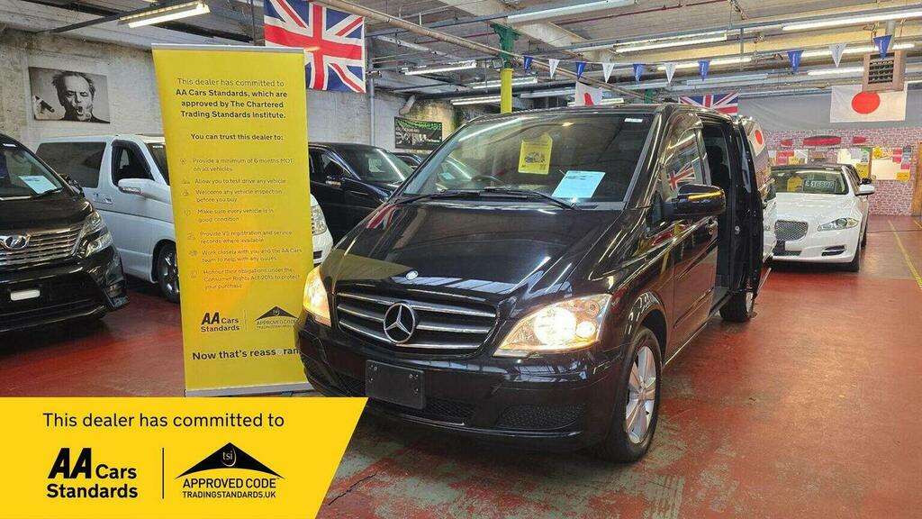 Mercedes-Benz V Class Mpv V350 Ulez Free 7 Seater 201212 Black