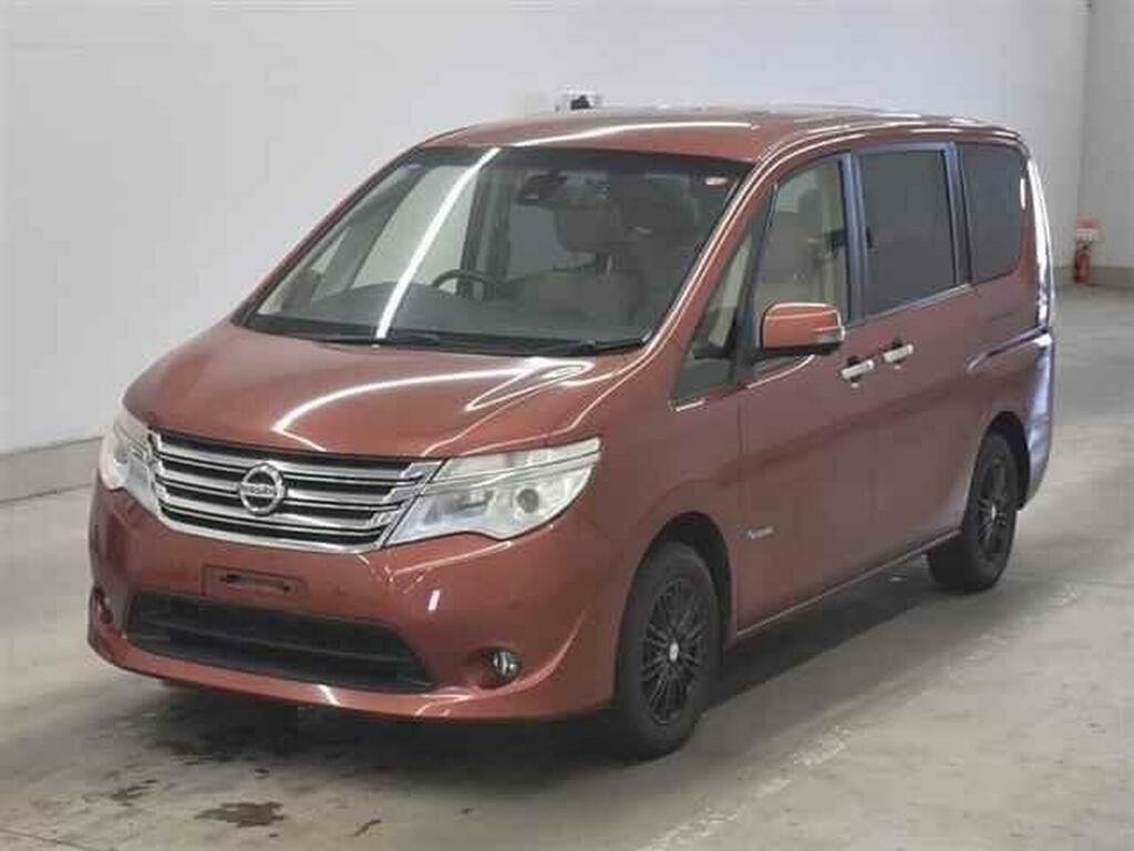 Nissan Serena Mpv 2.0 Hybrid G Edi Sunroof Leater 8 Seats 2015 Red