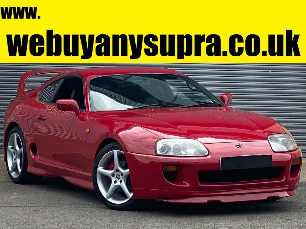 Toyota Supra Toyota Supra 3.0 Twin Turbo Top Of Range Red