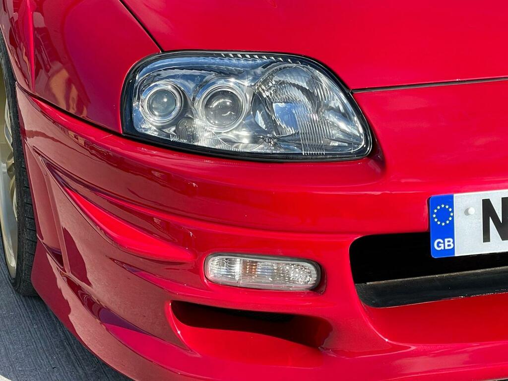 Toyota Supra Twin Turbo Uk Spec N46AHH Red #6