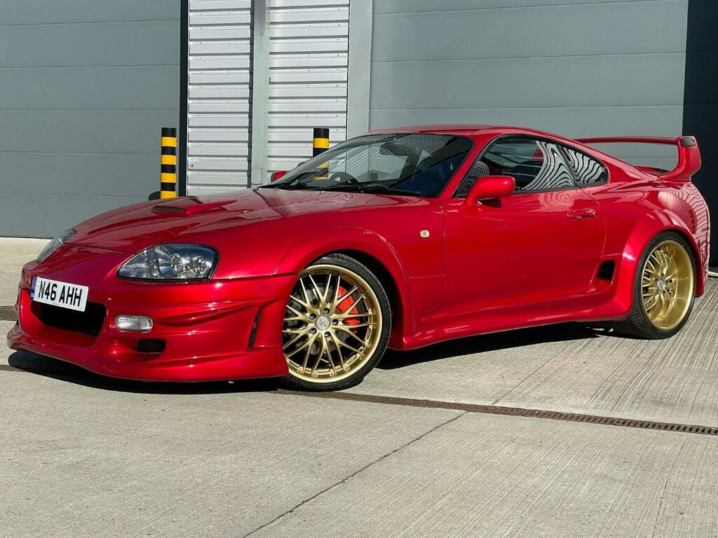 Toyota Supra Twin Turbo Uk Spec N46AHH Red #2