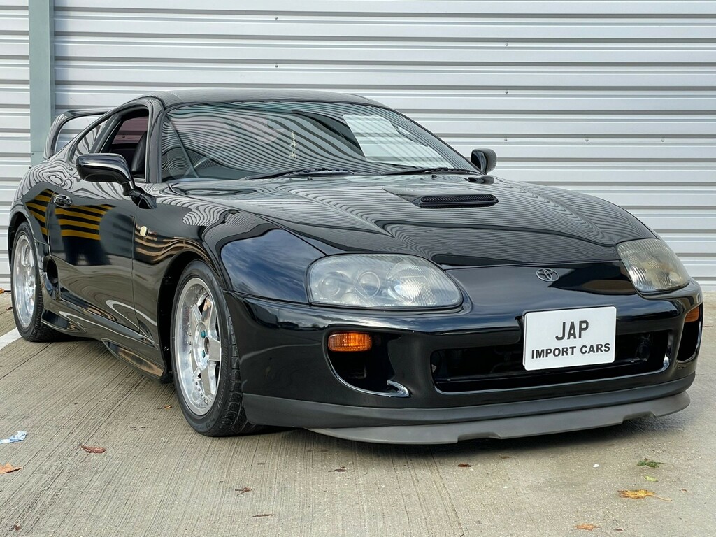 Toyota Supra Twin Turbo Black #5