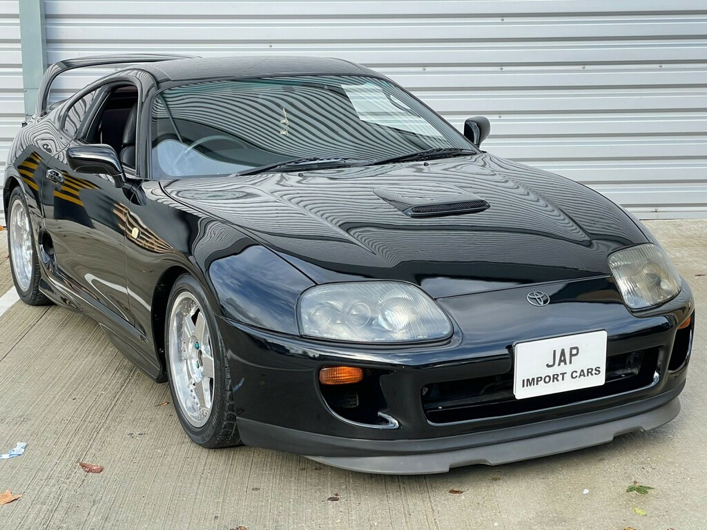 Toyota Supra Twin Turbo Black #4