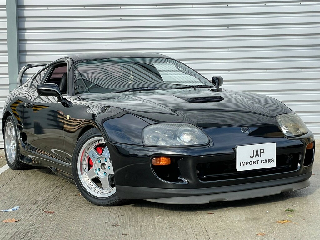 Toyota Supra Twin Turbo Black #2