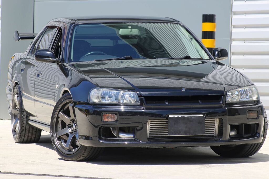 Nissan Skyline Nissan Skyline R34 Gtt 5 Speed Rare 4-Door Black