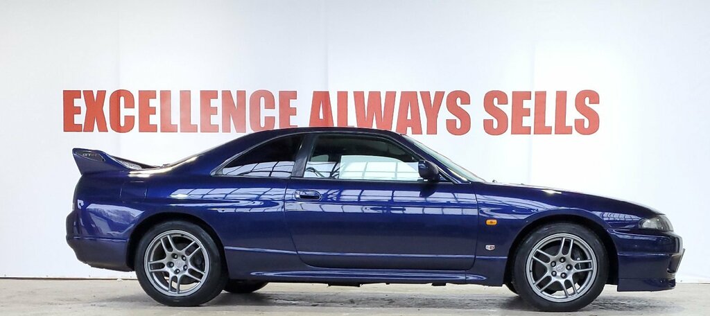 Nissan Skyline Gtr R33 Mintrust Freegenuine Milesgood Mot Hist Blue #3