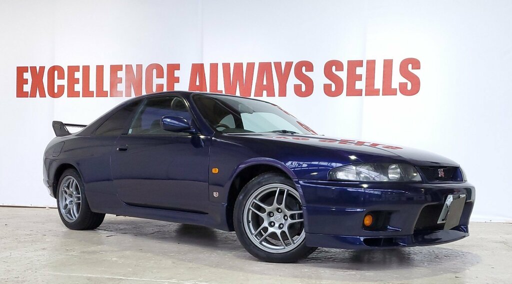 Nissan Skyline Gtr R33 Mintrust Freegenuine Milesgood Mot Hist Blue #2