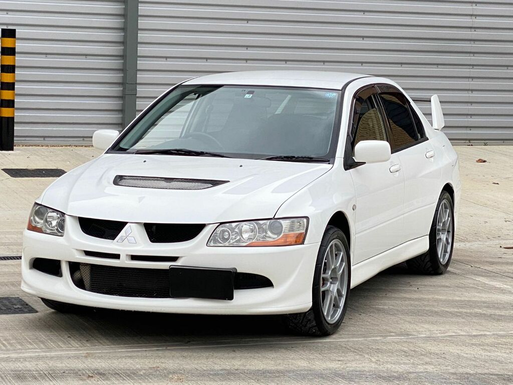 Mitsubishi Lancer Mitsubishi Evolution Evo 8 Gsr Super High Quality White #4