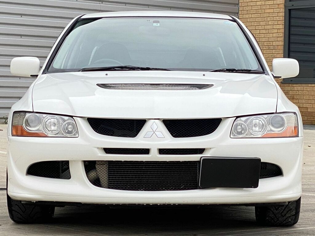 Mitsubishi Lancer Mitsubishi Evolution Evo 8 Gsr Super High Quality White #2