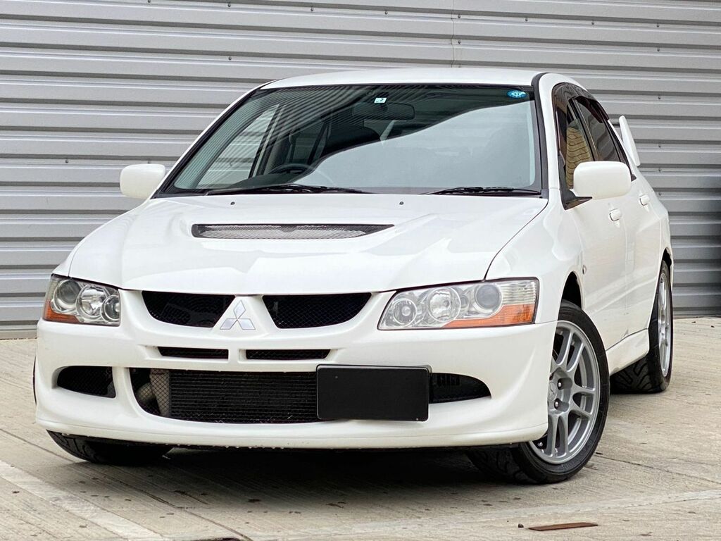 Mitsubishi Lancer Mitsubishi Evolution Evo 8 Gsr Super High Quality White #3