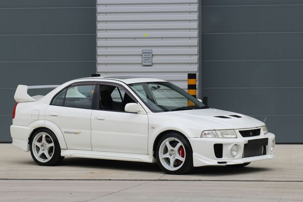 Mitsubishi Lancer Mitsubishi Evolution Evo 5 Rust Free Original No U White #5