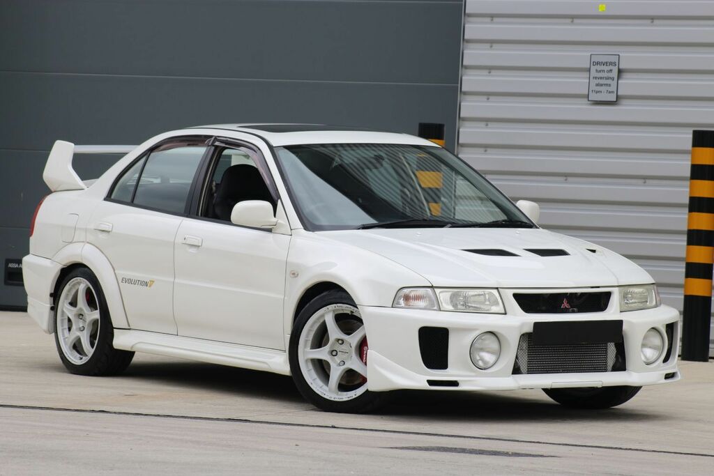 Mitsubishi Lancer Mitsubishi Evolution Evo 5 Rust Free Original No U White #2