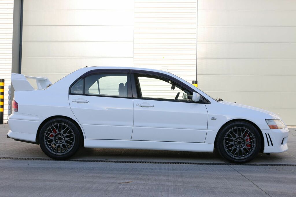 Mitsubishi Lancer Mitsubishi Lancer Evo 7 Evoultion Super Stuuning R X136VHC White #5
