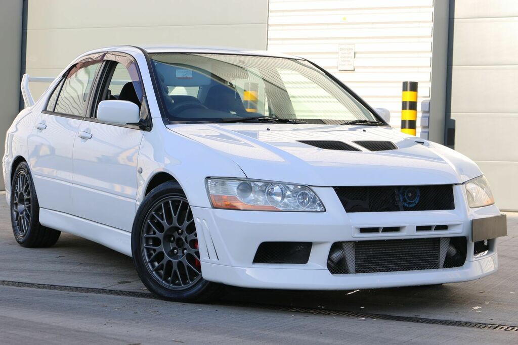 Mitsubishi Lancer Mitsubishi Lancer Evo 7 Evoultion Super Stuuning R X136VHC White #2