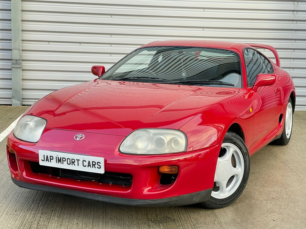 Toyota Supra Na 3.0 Non Turbo N449DJW Red #3