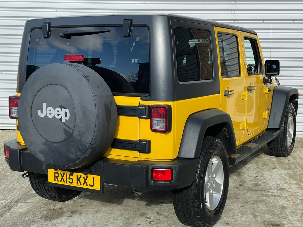 Jeep Wrangler 3.6 V6 Rubicon Convertible With Hard Top Yellow #3