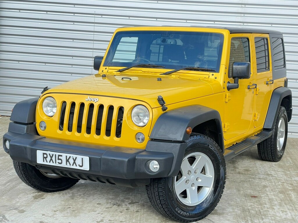Jeep Wrangler 3.6 V6 Rubicon Convertible With Hard Top Yellow #4