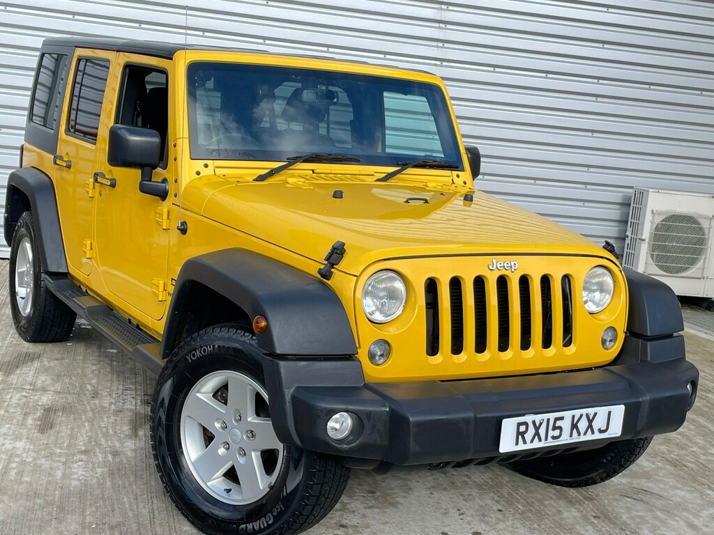 Jeep Wrangler 3.6 V6 Rubicon Convertible With Hard Top Yellow