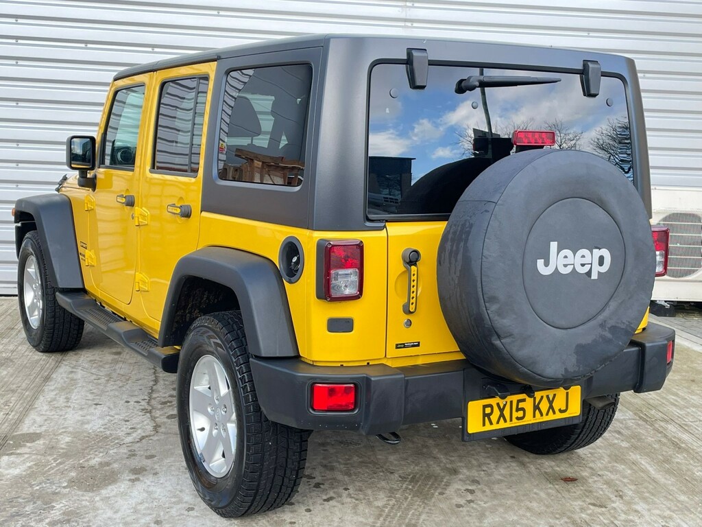 Jeep Wrangler 3.6 V6 Rubicon Convertible With Hard Top Yellow #2