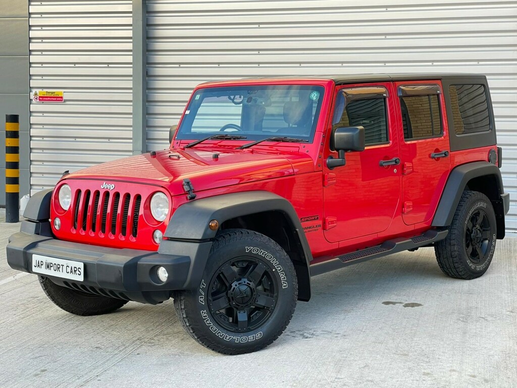 Jeep Wrangler 3.6 V6 Sport Unlimited Hardtop Convertible Red #6