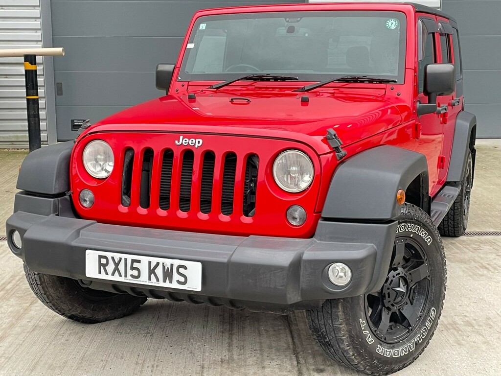 Jeep Wrangler 3.6 V6 Sport Unlimited Hardtop Convertible Red #2