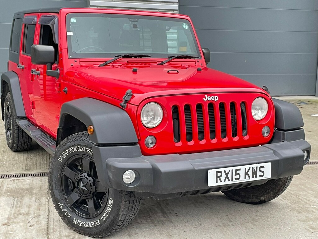 Jeep Wrangler 3.6 V6 Sport Unlimited Hardtop Convertible Red
