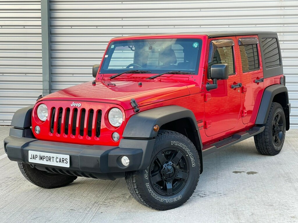 Jeep Wrangler 3.6 V6 Sport Unlimited Hardtop Convertible Red #5