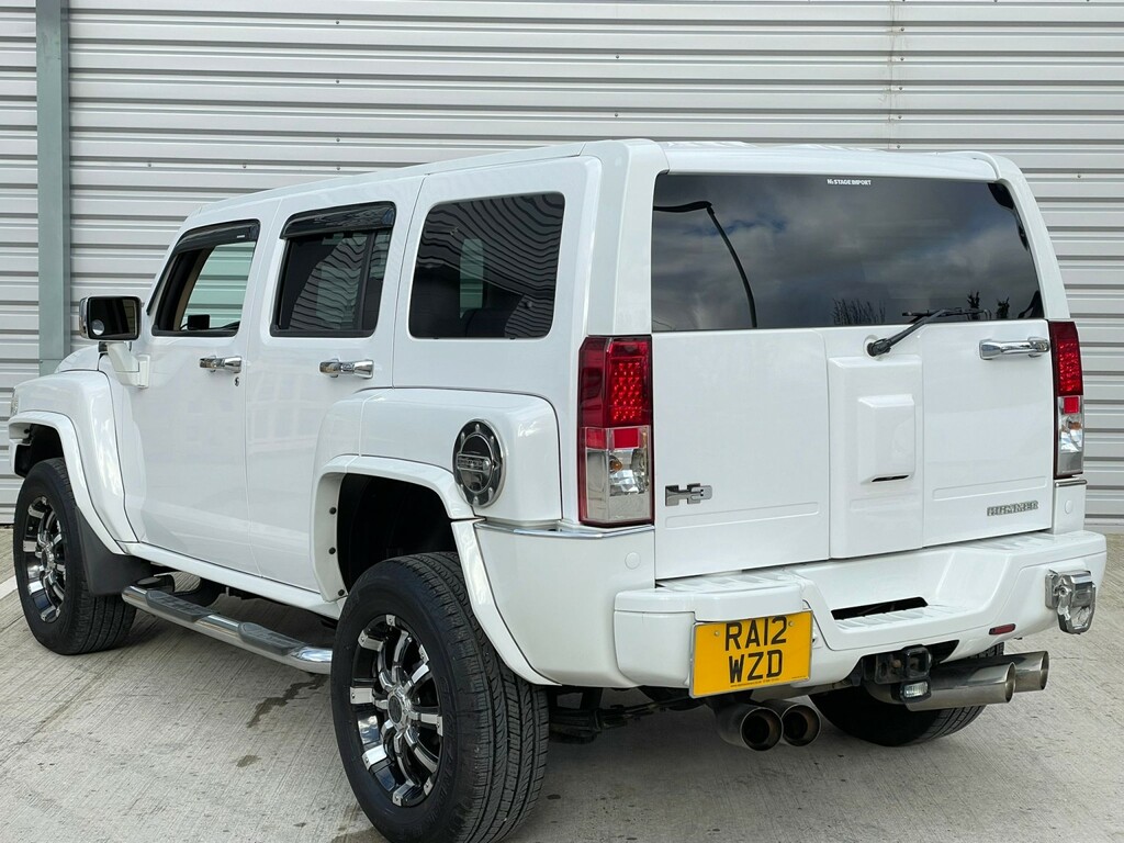 Hummer H3 3.7 V6 Luxury Cream Leather Special Edition RA12WZD White #6