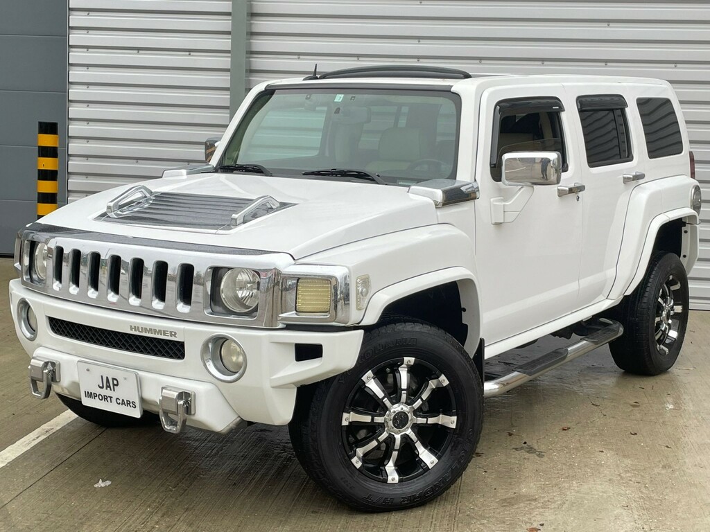 Hummer H3 3.7 V6 Luxury Cream Leather Special Edition RA12WZD White #4