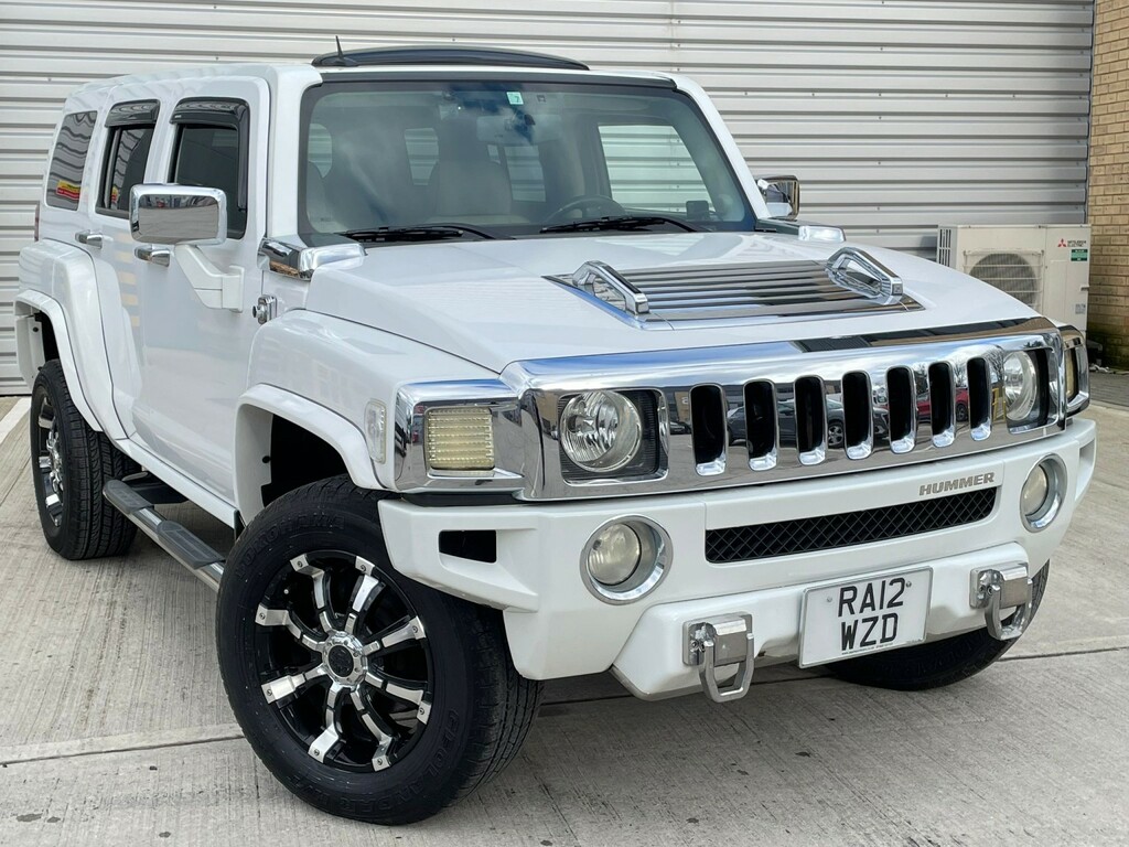 Hummer H3 3.7 V6 Luxury Cream Leather Special Edition RA12WZD White #2