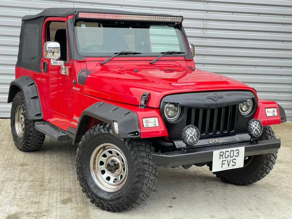 Jeep Wrangler 4.0 Summer Edition Red