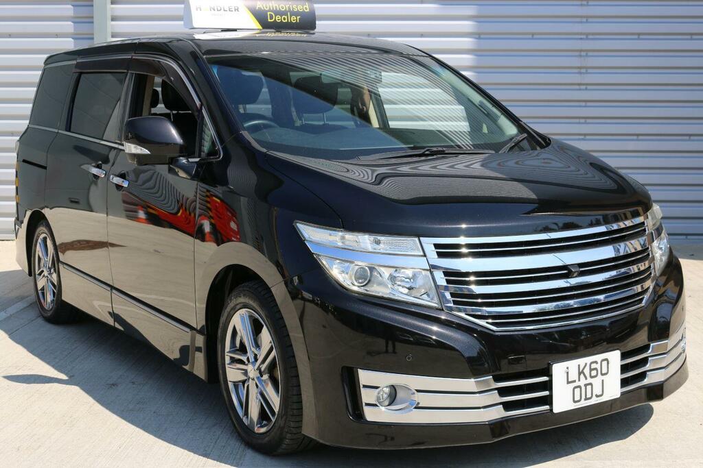 Nissan Elgrand 3.5 V6 Black #4