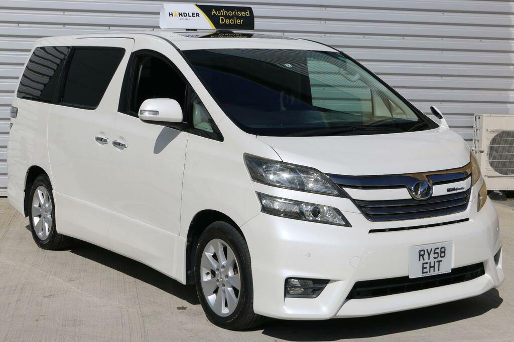 Toyota Vellfire 2.4 Vvti White #4