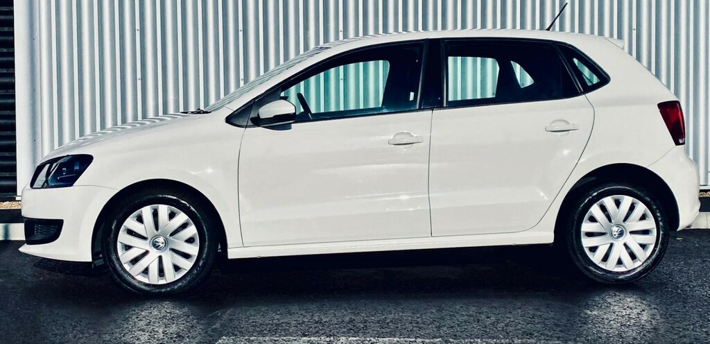 Volkswagen Polo 1.2 Tsi Bluemotion Tech Sel White #5