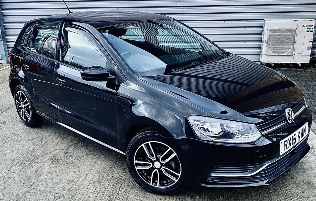 Volkswagen Polo 1.2 Tsi Bluemotion Tech Se RX15KWN Black #5