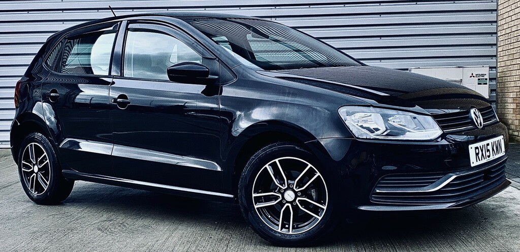 Volkswagen Polo 1.2 Tsi Bluemotion Tech Se RX15KWN Black #3