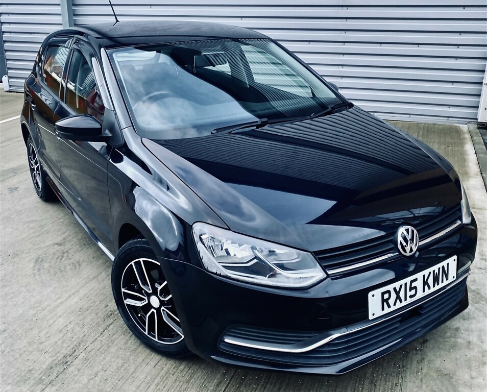 Volkswagen Polo 1.2 Tsi Bluemotion Tech Se RX15KWN Black #6