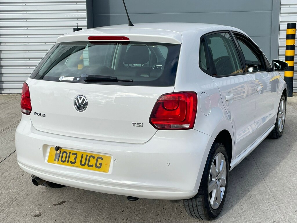 Volkswagen Polo 1.2 Tsi Bluemotion Tech Sel White #6