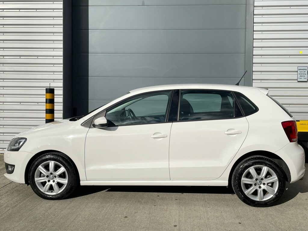 Volkswagen Polo 1.2 Tsi Bluemotion Tech Sel White #5