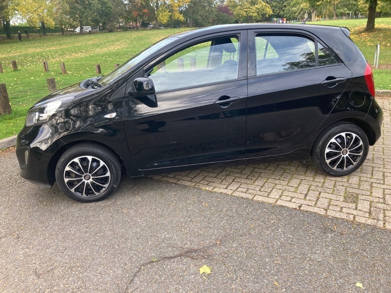Kia Picanto 1.0 1 Air Hatchback AO64BWU Black #2