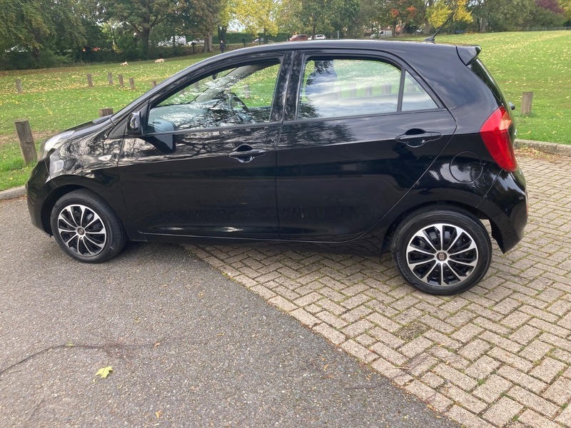 Kia Picanto 1.0 1 Air Hatchback AO64BWU Black #3