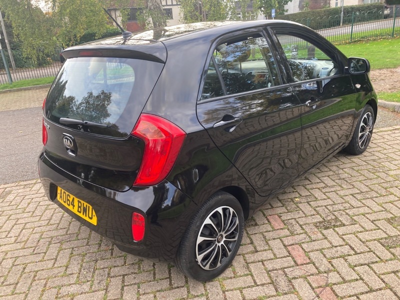 Kia Picanto 1.0 1 Air Hatchback AO64BWU Black #6