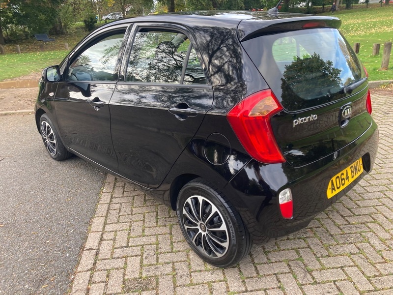 Kia Picanto 1.0 1 Air Hatchback AO64BWU Black #5