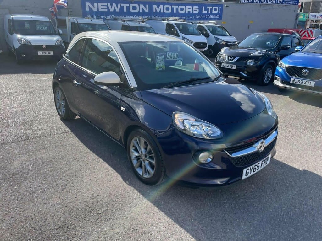 Vauxhall Adam Hatchback 1.2I Ecoflex Jam Euro 6 Ss 2015 Blue