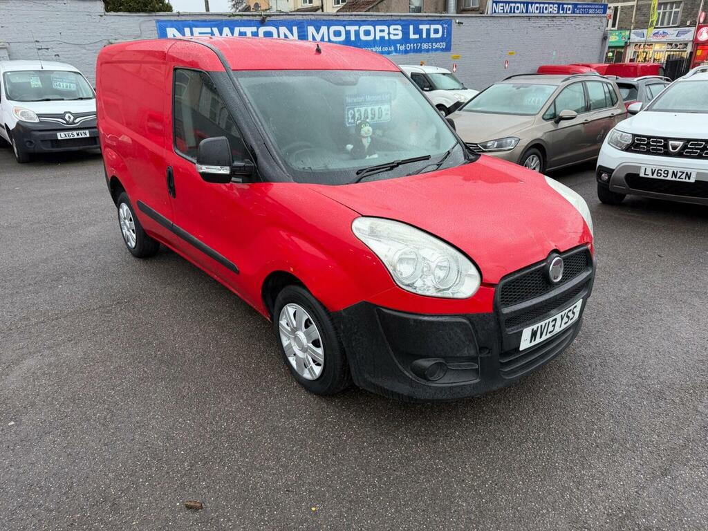 Fiat Doblo Panel Van 1.3 Jtd Multijetii 16V Maxi L2 H1 2 Red #2