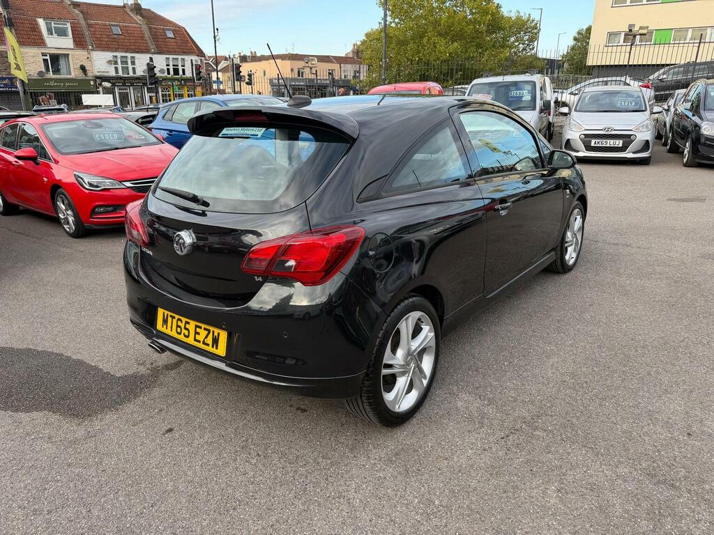 Vauxhall Corsa Hatchback 1.4I Sri VX Line Euro 6 201565 Black #3