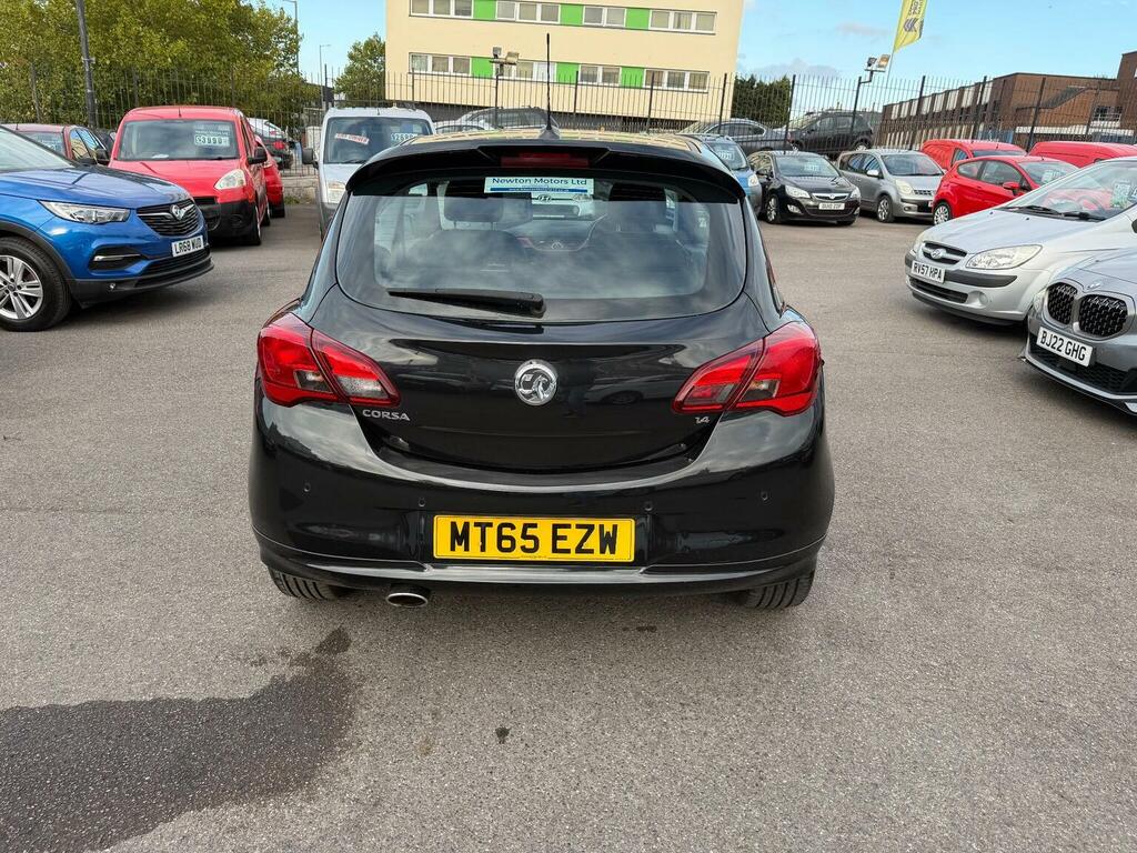 Vauxhall Corsa Hatchback 1.4I Sri VX Line Euro 6 201565 Black #4