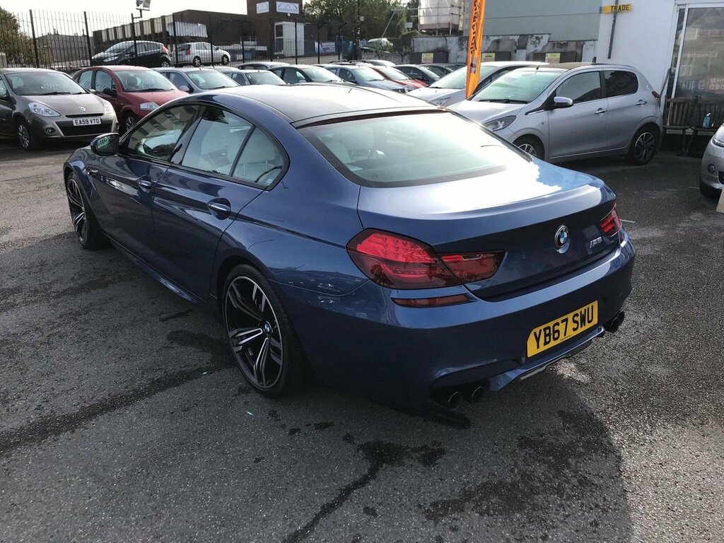 BMW M6 Gran Coupe Saloon 4.4 V8 Dct Euro 6 Ss 201767 Blue #5