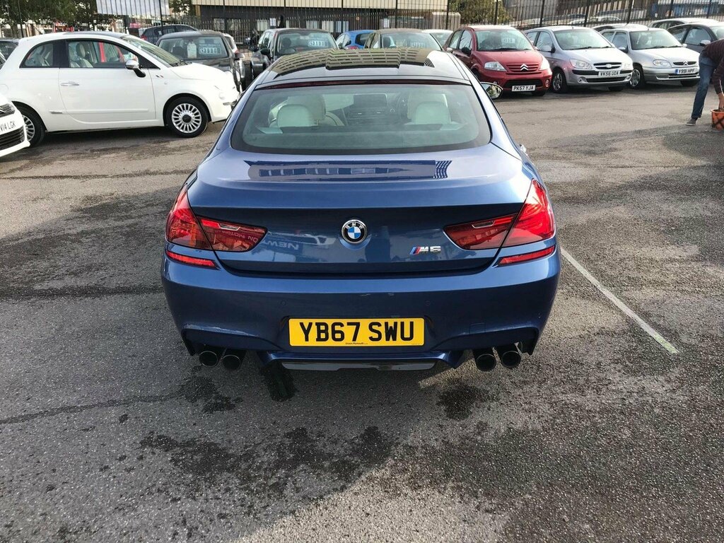 BMW M6 Gran Coupe Saloon 4.4 V8 Dct Euro 6 Ss 201767 Blue #4