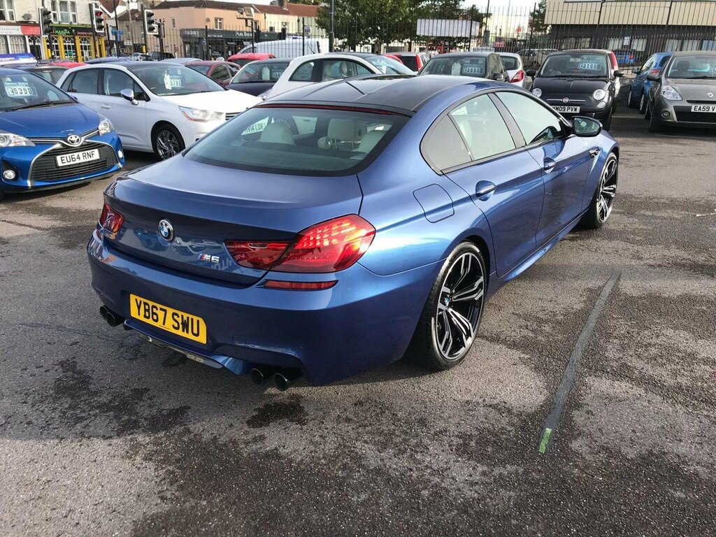 BMW M6 Gran Coupe Saloon 4.4 V8 Dct Euro 6 Ss 201767 Blue #3